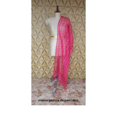 Organza jute dupatta M J HANDLOOMS